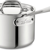 All-Clad - D3 Stainless 2 QT Saucepan with Lid - 4202 - DISCONTINUED