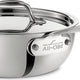 All-Clad - D3 Stainless 2 QT Saucier With Lid - 4212