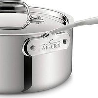 All-Clad - D3 Stainless 3 QT Sauce Pan - 4203 - DISCONTINUED