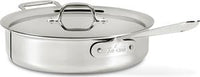 All-Clad - D3 Stainless 3 QT Saute Pan with Lid - 4403