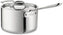 All-Clad - D3 Stainless 4 QT Saucepan with Loop Handle - 4204CAW/LOOP