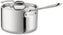All-Clad - D3 Stainless 4 QT Saucepan with Loop Handle - 4204CA