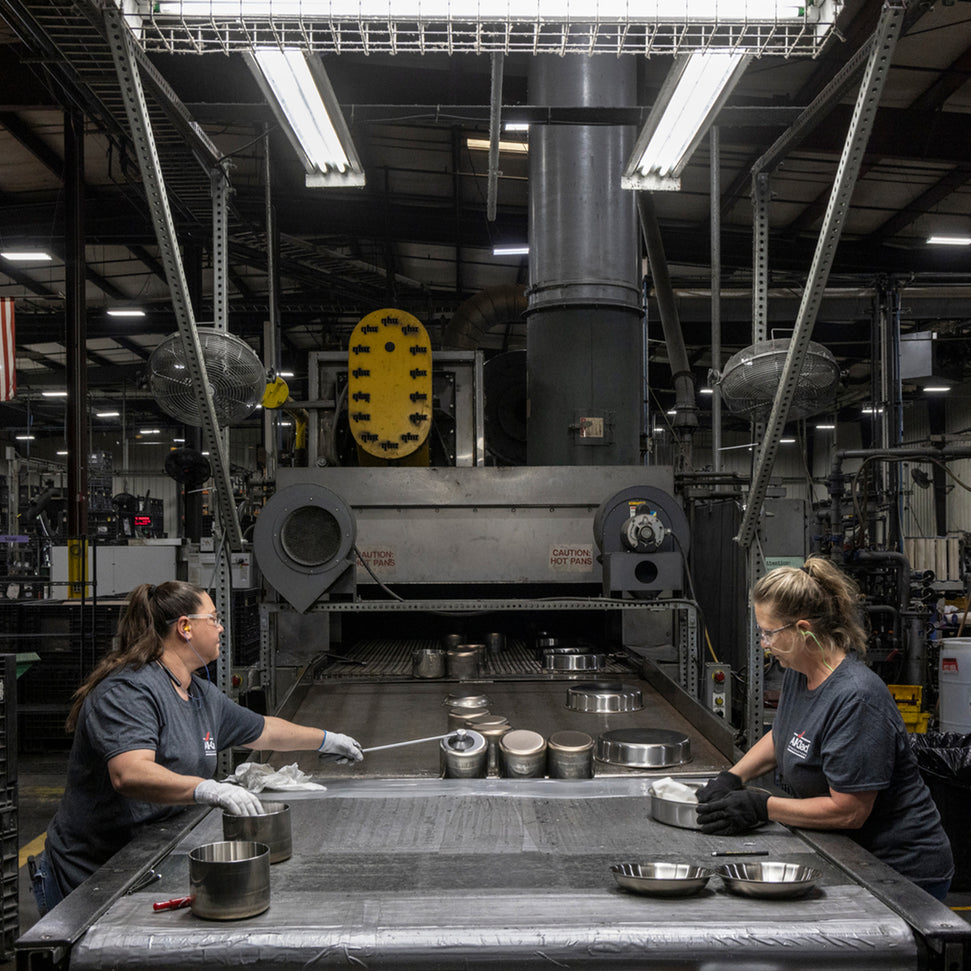 All-Clad - D3 Stainless Steel 10" Fry Pan with Lid - 41106