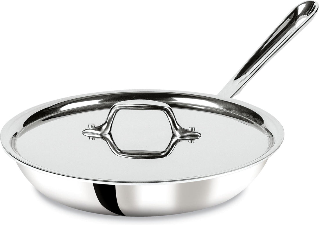 All-Clad - D3 Stainless Steel 10" Fry Pan with Lid - 41106
