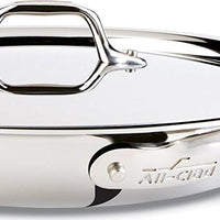 All-Clad - D3 Stainless Steel 12" Fry Pan with Lid - 41126