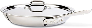 All-Clad - D3 Stainless Steel 12" Fry Pan with Lid - 41126