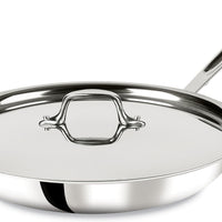 All-Clad - D3 Stainless Steel 12" Fry Pan with Lid - 41126