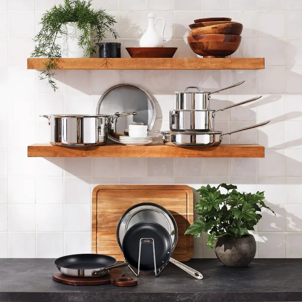 All-Clad - D5 Brushed Pro 12" Stainless Nonstick 5-ply Bonded Fry Pan - BD55112 NS R3 - DISCONTINUED