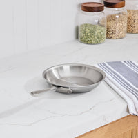 All-Clad - D5 Stainless Brushed 5-ply Bonded 10" Brushed Fry Pan - BD55110