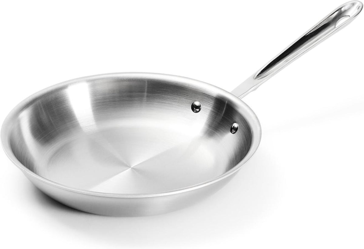 All-Clad - D5 Stainless Brushed 5-ply Bonded 10" Brushed Fry Pan - BD55110