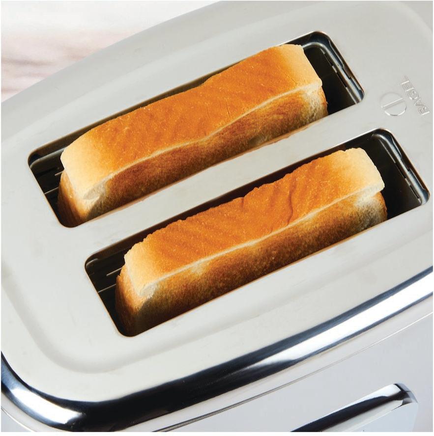 All-Clad - Digital 2 Slice Stainless Steel Toaster - TJ822D51