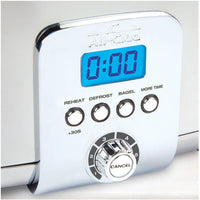 All-Clad - Digital 2 Slice Stainless Steel Toaster - TJ822D51