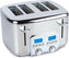 All-Clad - Digital 4 Slice Stainless Steel Toaster - TJ824D51 - DISCONTINUED