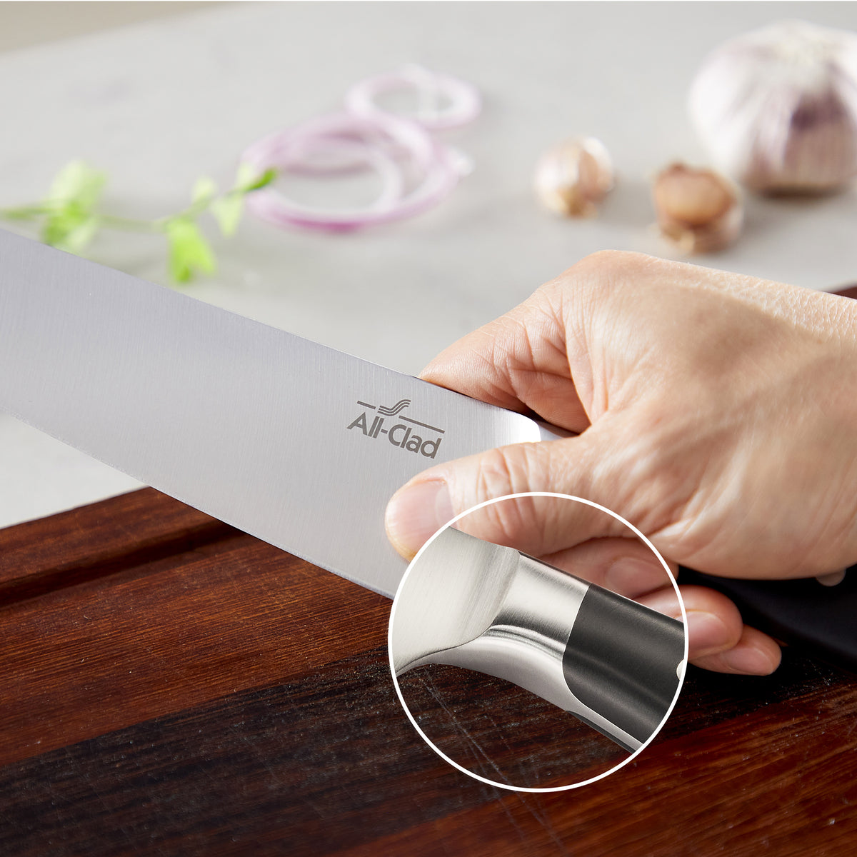 All-Clad - Forged Knives 7 Pcs Knife Block Set - K272S764