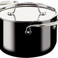 All-Clad - FusionTec 4 QT Soup Pot with Lid Onyx - 515405290