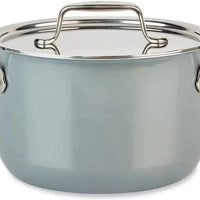 All-Clad - FusionTec 4 QT Soup Pot with Lid Platinum - 515485290