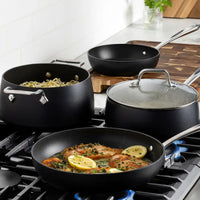 All-Clad - HA1 13 Pcs Hard-Anodized Non-Stick Cookware - E113SB64