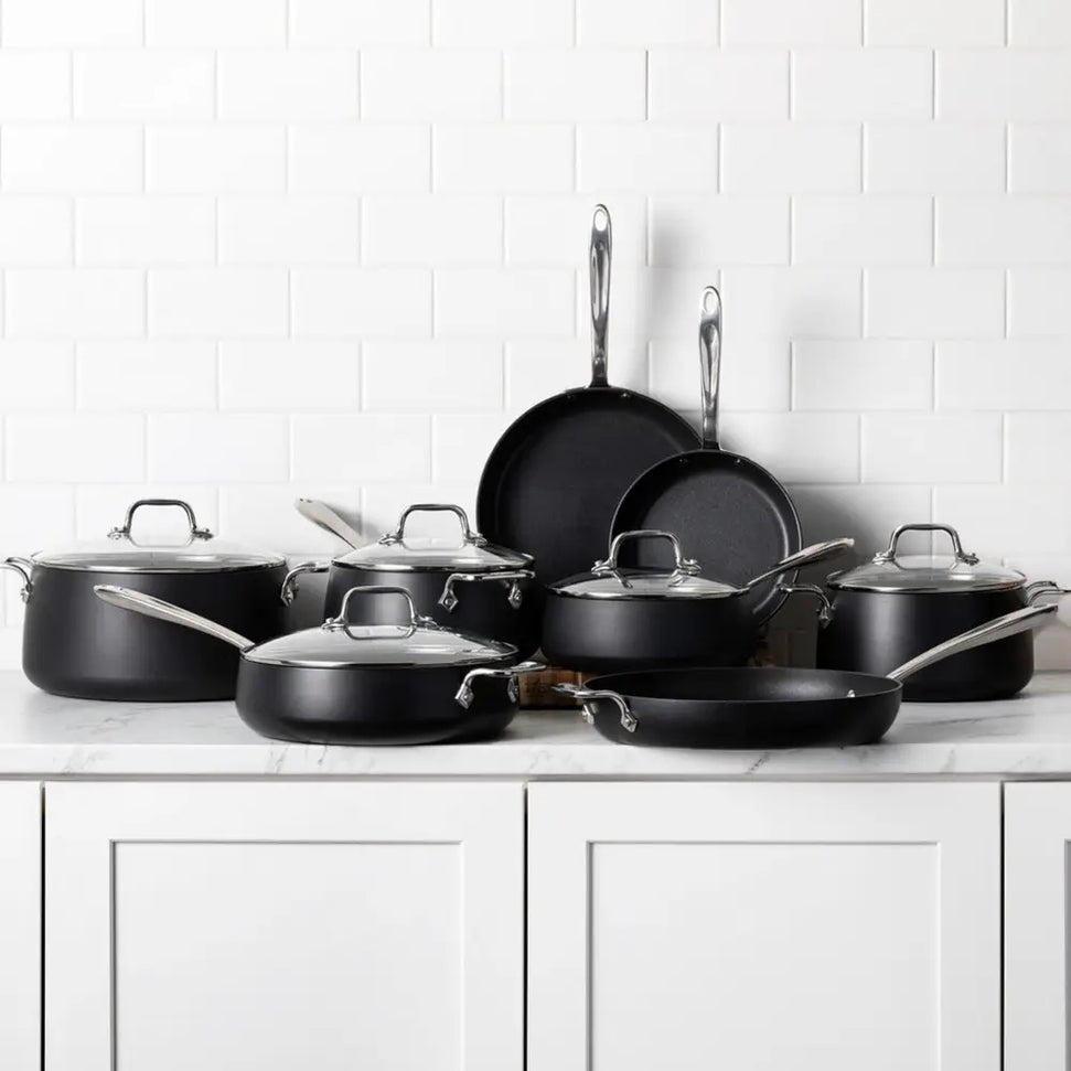 All-Clad - HA1 13 Pcs Hard-Anodized Non-Stick Cookware - E113SB64 - DISCONTINUED