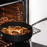 All-Clad - HA1 2.5 Qt Hard-Anodized Non-Stick Saucepan with Lid - E1132664