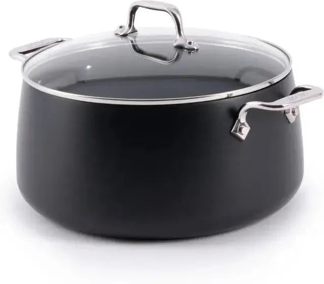 All-Clad - HA1 8 Qt Hard-Anodized Non-Stick Stockpot with Lid - E1135264