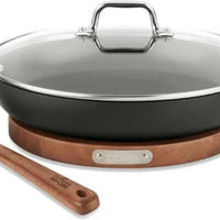 All-Clad - HA1 Gathering 3 Qt Stainless Steel Universal Pan with Lid, Trivet and Serving Spoon - E114S264