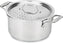 All-Clad - Simply Strain; 6 Quart Stainless Steel Multipot with Straining Lid - E7434664
