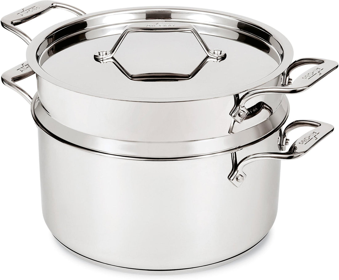 All-Clad - Simply Strain 8 QT Stainless Steel Multipot with Insert - E743S264