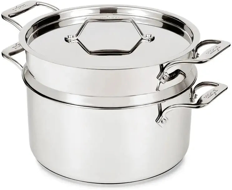 All-Clad - Simply Strain 8 Quart Stainless Steel Multipot with Insert - E743S264