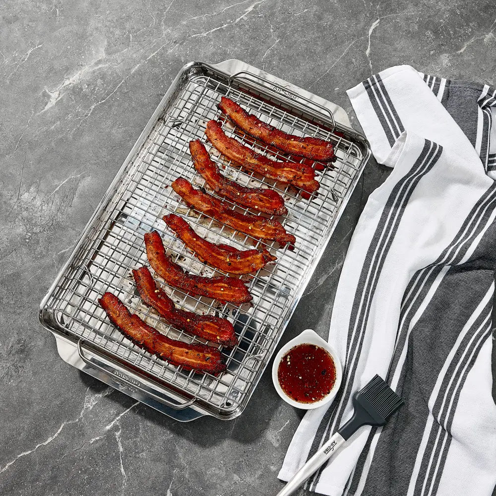 All-Clad - Tri-Ply Stainless Steel 2 PC Bakeware Set - J309S264