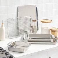 All-Clad - Tri-Ply Stainless Steel 5 PC Bakeware Set - J309S564