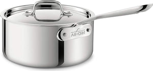 All-Clad - D3 Stainless 3 QT Sauce Pan - 4203