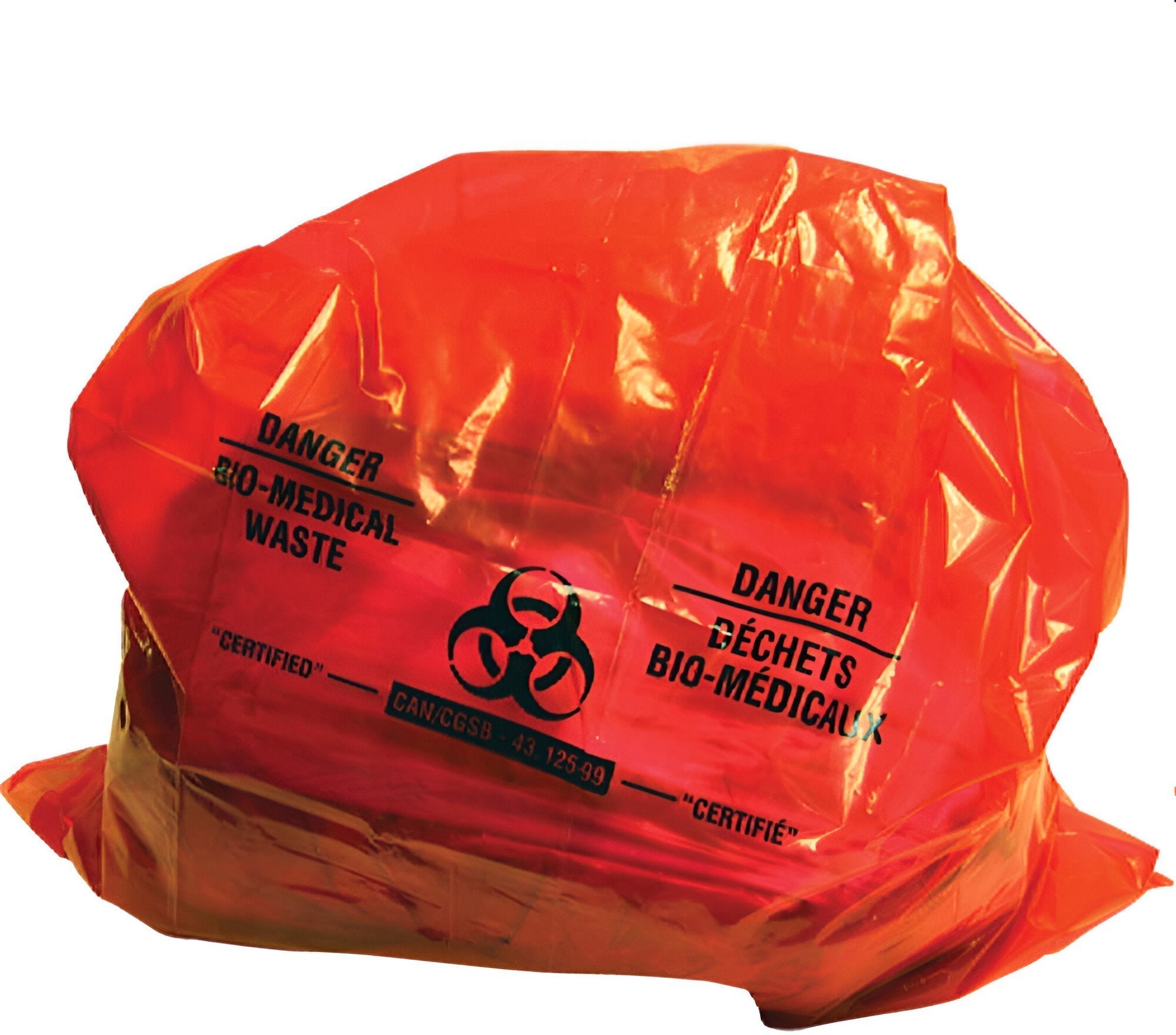 Alte-Rego - 30" X 38" Red Bio-Hazard Bag, 100/Cs - SINJD100