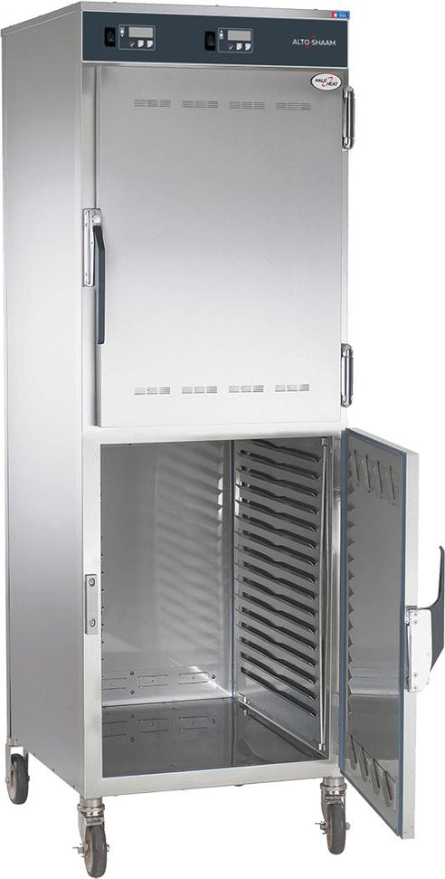Alto-Shaam - 120V Mobile 16 Pan Dutch Door Holding Cabinet with Universal Racks - 1200‐UP