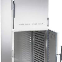 Alto-Shaam - 120V Mobile 16 Pan Dutch Door Holding Cabinet with Universal Racks - 1200‐UP