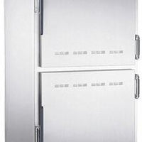 Alto-Shaam - 120V Mobile 16 Pan Dutch Door Holding Cabinet with Universal Racks - 1200‐UP