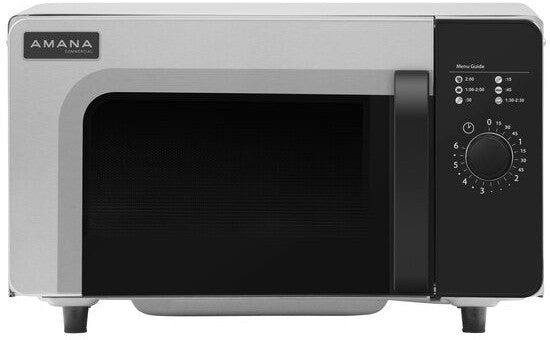 Amana - 1000W Stainless Steel Commercial Microwave - RMS10DSA - DISCONTINUED