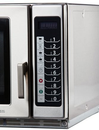 Amana - 1200W Menumaster Commercial Microwave Oven - MFS12TS