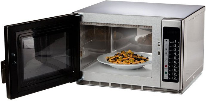 Amana - 1200W Menumaster Commercial Microwave Oven - MFS12TS
