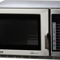 Amana - 2100W Medium Duty Stainless Steel Commercial Microwave Oven - RFS21TS