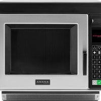 Amana - 2200W Heavy Duty Stainless Steel Commercial Microwave Oven - RC22S2