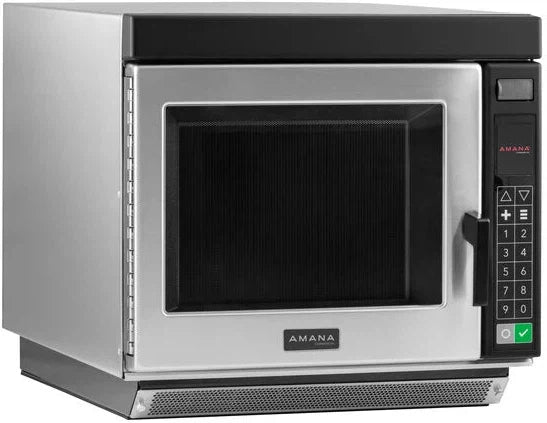 Amana - 3000W Heavy-Duty Stainless Steel Commercial Microwave Oven - RC30S2