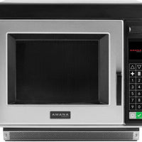 Amana - 3000W Heavy-Duty Stainless Steel Commercial Microwave Oven - RC30S2