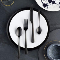 Amefa - Austin 18/0 Stainless Steel Flatware Set, 20 Pcs - 1410ATVG28C09