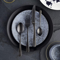 Amefa - Austin 18/0 Stainless Steel Flatware Set, 20 Pcs - 1410ATVG28C09