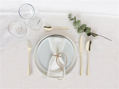 Amefa - Austin Matte Champagne Flatware, Set 20 Pcs - 1410AVVG28C09
