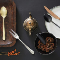 Amefa - Austin Matte Copper Flatware Set, 20 Pcs - 1410AEVG28C09