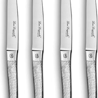 Amefa - Lou Laguiole "Alphonse Ecorce" Steak Knife Setwith Wooden Box, 4 Pcs - 905064