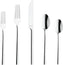 Amefa - Lou Laguiole Dallas Stainless Steel Silver Flatware Set, 20 Pcs - 410700TR20C09