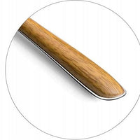 Amefa - Lou Laguiole Eclat Nature Brown Stainless Steel Flatware Set, 24 Pcs - 2274PWAF02C40