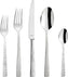 Amefa - Lou Laguiole Felicity Hammered Stainless Steel Flatware Set, 20 Pcs - 331923TR20C09